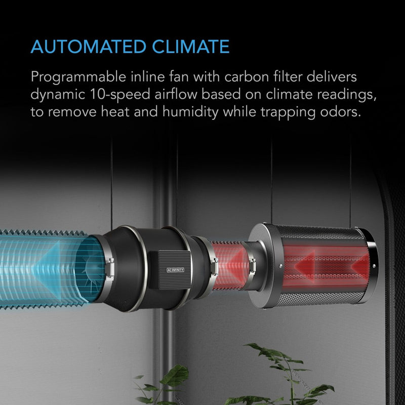 AC Infinity Advance Grow Tent System PRO 4X4 - Indoor Farmer