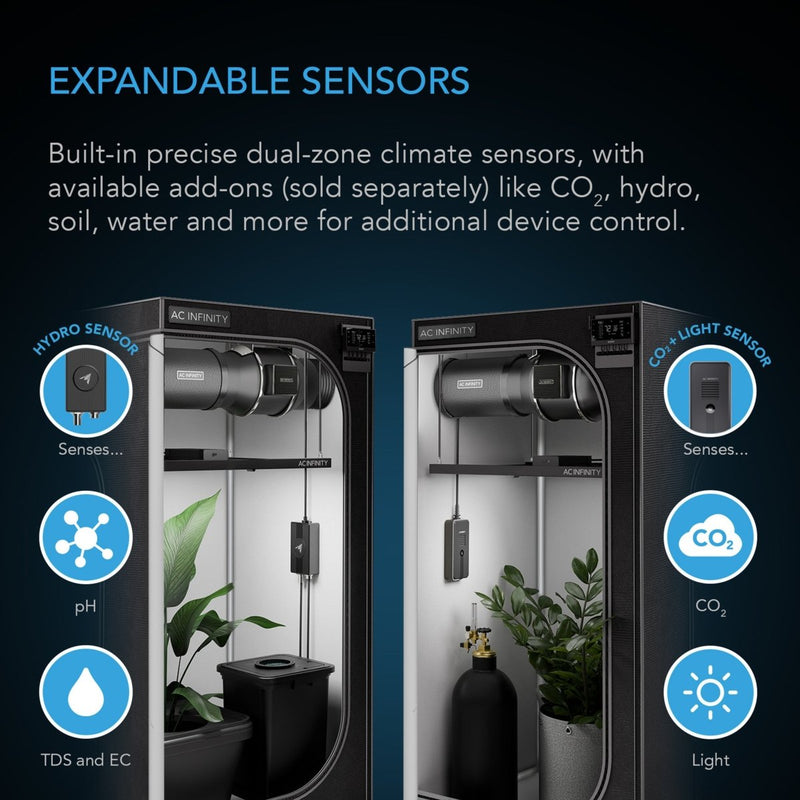 AC Infinity BLUETOOTH/WIFI AI Powered Environmental Controller AI+ - Indoor Farmer