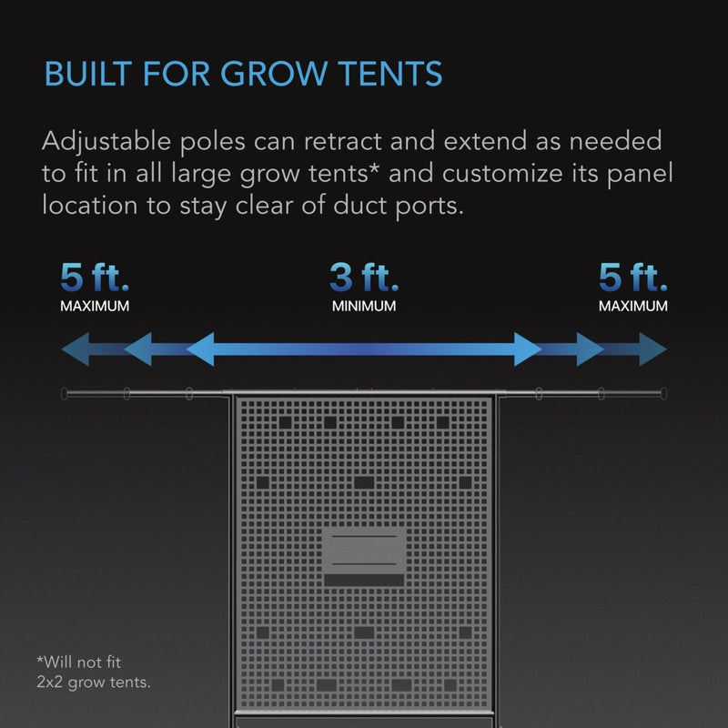 AC Infinity Grow Tent Gear Board Organizer - Indoor Farmer