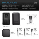 AC Infinity Hydrone 3 – Plant Dehumidifier with VPD Controls - Indoor Farmer