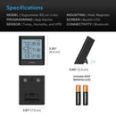 AC Infinity Smart Thermo - Hygrometer B2 with Integrated Sensor - Indoor Farmer