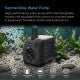 AC Infinity Submersible Water Pump 150 GPH (568 L/H, 8W) - Indoor Farmer