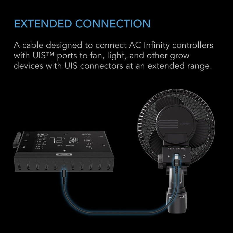 AC Infinity UIS Controller to Device Cable (Male to Male) 10 FT - Indoor Farmer