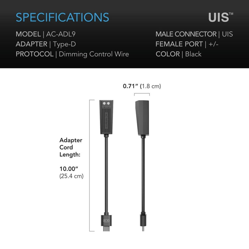 AC Infinity UIS Lighting Adapter Type - D - Indoor Farmer