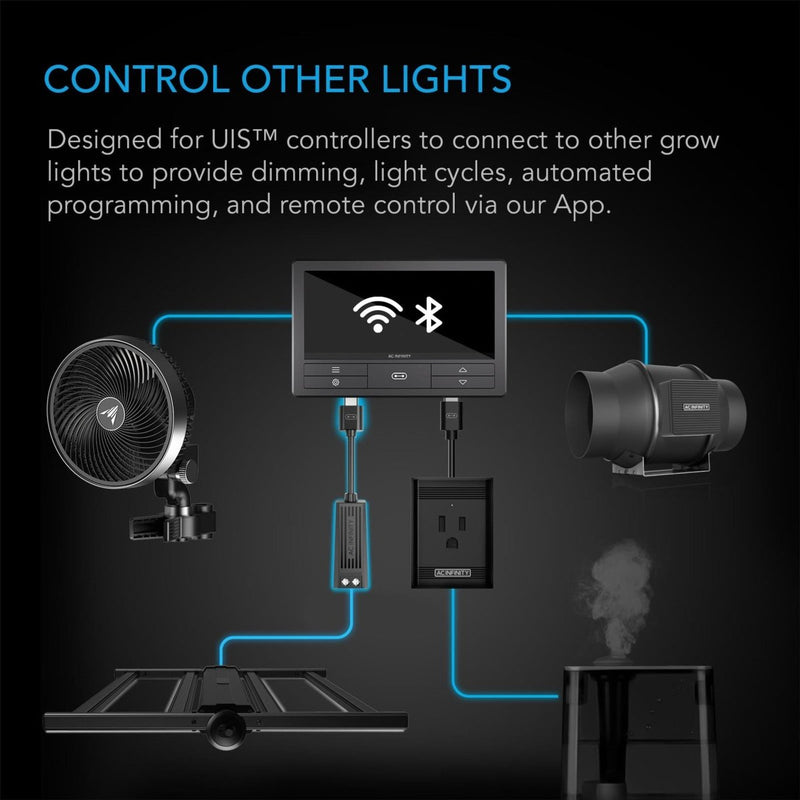 AC Infinity UIS Lighting Adapter Type - D - Indoor Farmer