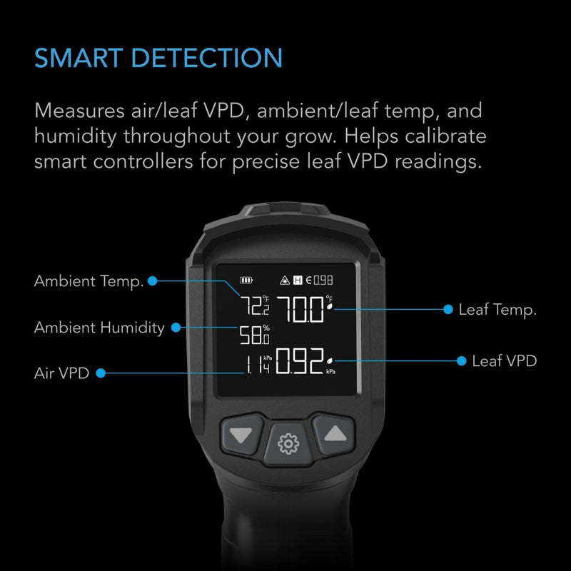 AC Infinity VPD Thermometer - Handheld Environmental Monitor - Indoor Farmer