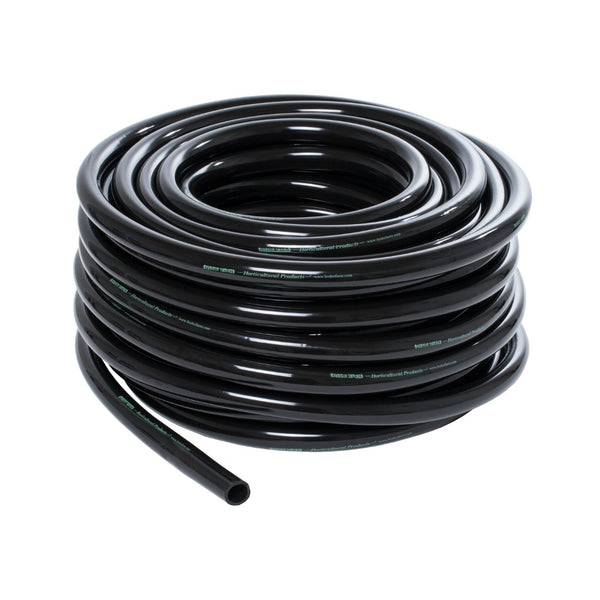 Active Aqua Black Vinyl Tubing 3/4" ID By the Foot - Indoor Farmer