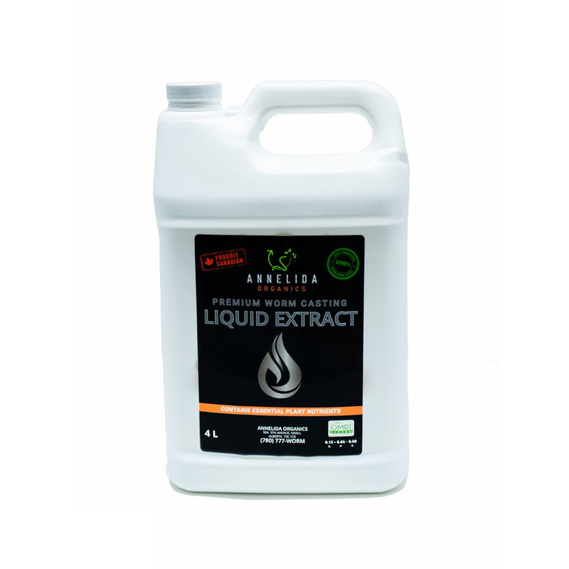 Annelida Premium Worm Casting Liquid Extract 4L - Indoor Farmer