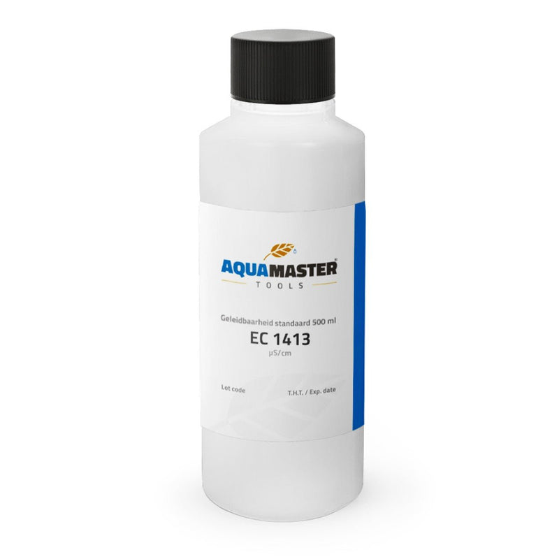 Aqua Master EC 1413 Calibration Solution 500 ML - Indoor Farmer