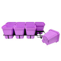 Bootstrap Farmer 5.0" Reusable Seed Starting Pots with Insert Purple - Indoor Farmer