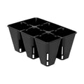 Bootstrap Farmer 6 Cell Plug Tray Inserts Black - Indoor Farmer