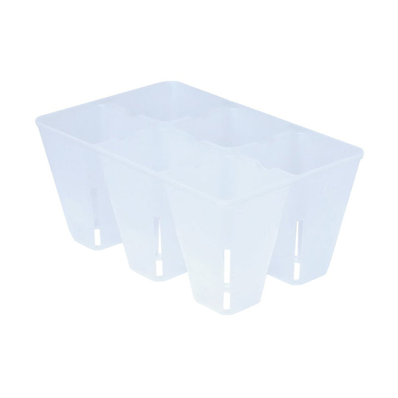 Bootstrap Farmer 6 Cell Plug Tray Inserts Clear - Indoor Farmer