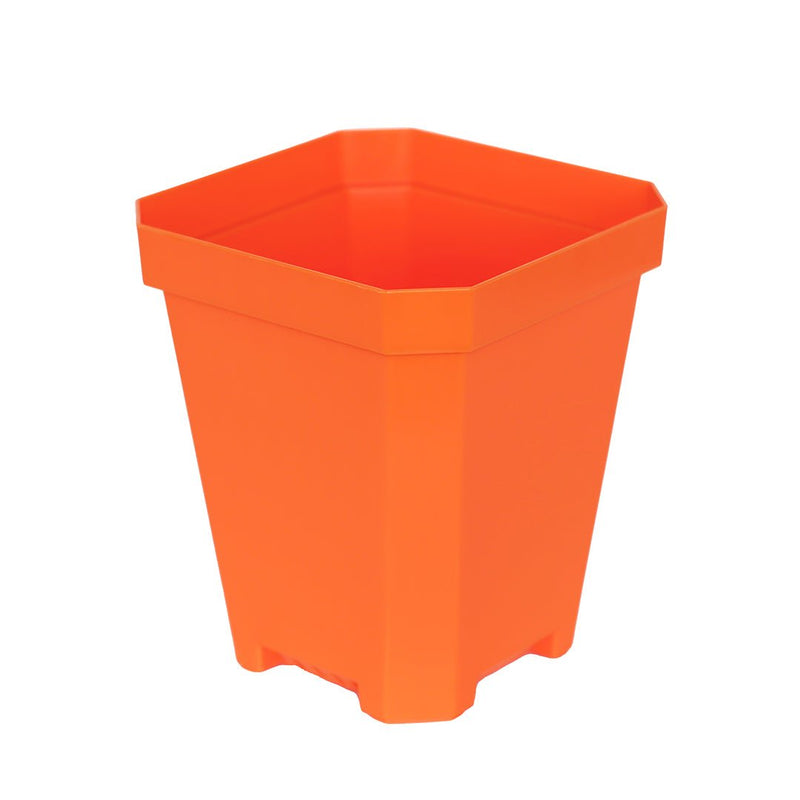 Bootstrap Farmer Heavy Duty Seed Starting Pots 5.0" Orange - Indoor Farmer