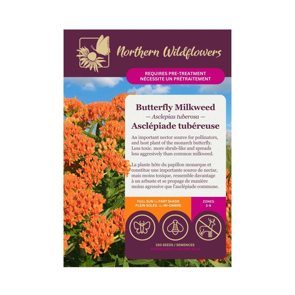 Butterfly Milkweed Seeds Approx. 150 seeds - Indoor Farmer