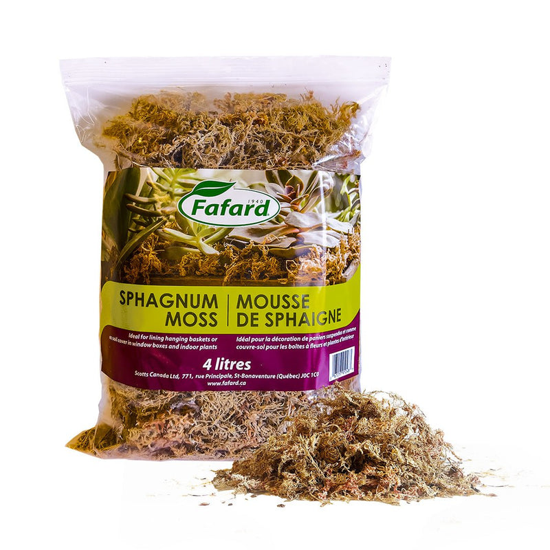 Fafard All Purpose Sphagnum Moss 4 Litres - Indoor Farmer