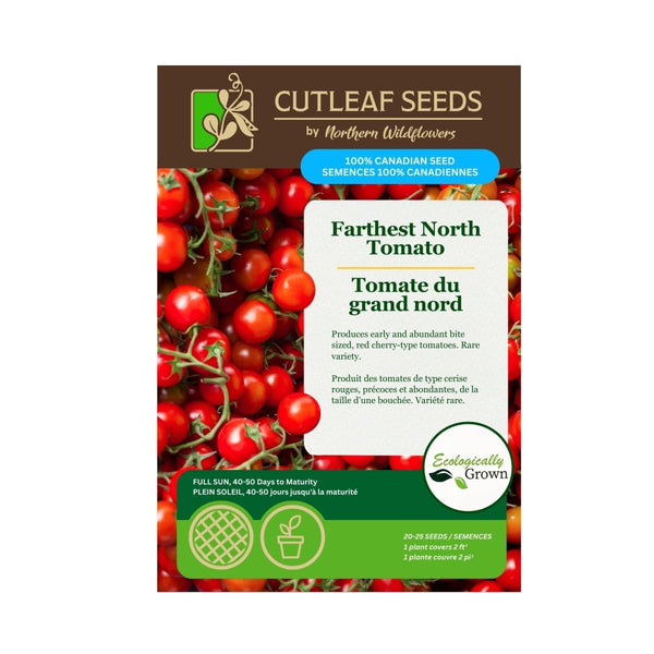 Farthest North Tomato Seeds Approx. 20 - 25 seeds - Indoor Farmer