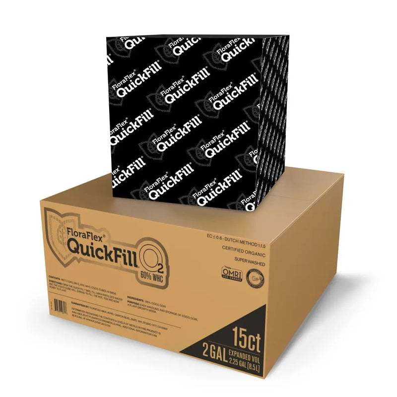 FloraFlex QUICKFILL BAG 60% WHC - 2 GAL Case of 15 - Indoor Farmer