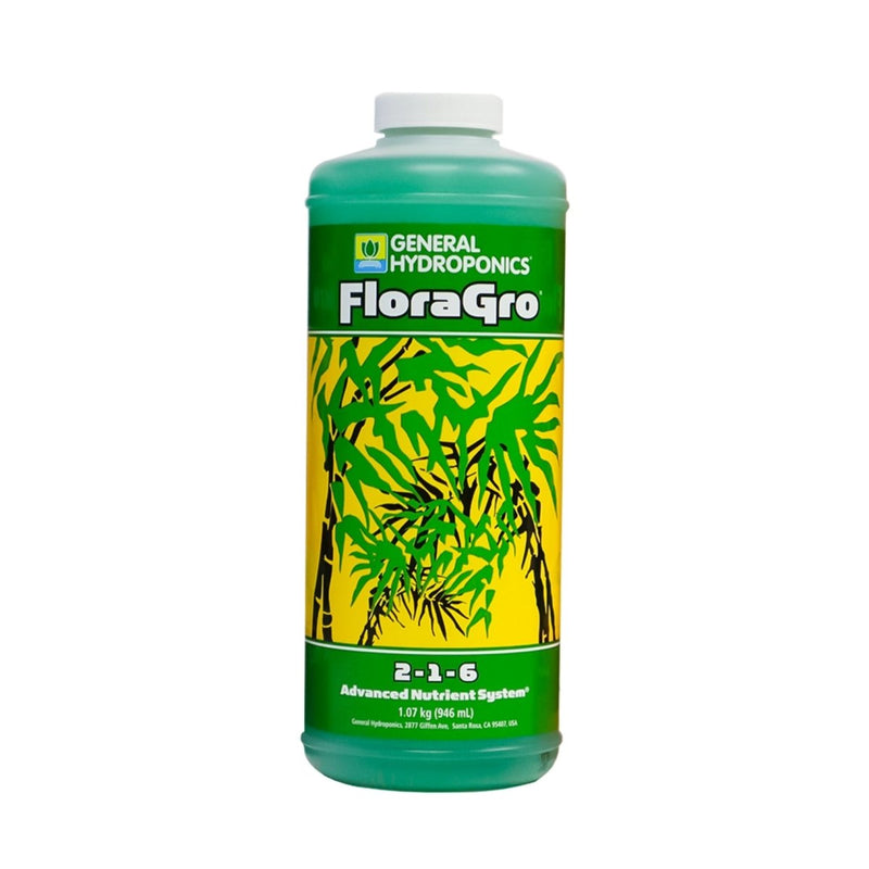 General Hydroponics FloraGro 1 QT / 946 ML - Indoor Farmer