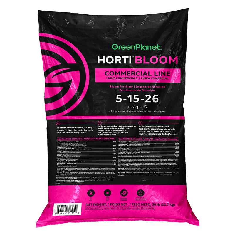 Green Planet Horti Bloom (5 - 12 - 26) 50 LB - Indoor Farmer