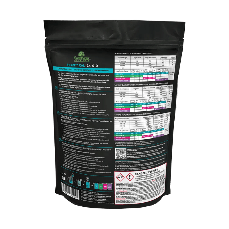 Green Planet Horti Cal (14 - 0 - 0) 5 LB - Indoor Farmer