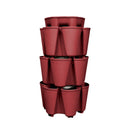 GreenStalk 3 Tier Original Vertical Planter Rusted Red - Indoor Farmer