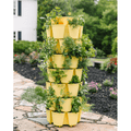 GreenStalk 7 Tier Leaf Vertical Planter Lemon - Indoor Farmer