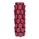 GreenStalk 7 Tier Leaf Vertical Planter Rusted Red - Indoor Farmer
