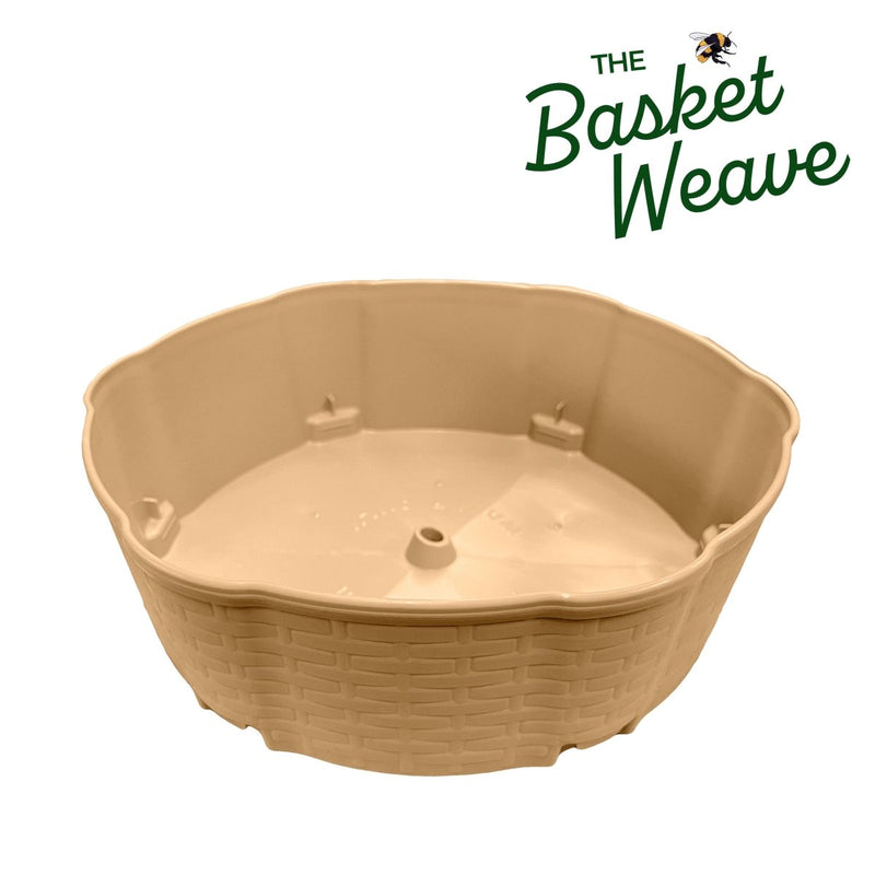 GreenStalk Top Water Reservoir - Basket Weave Texture Maple - Indoor Farmer