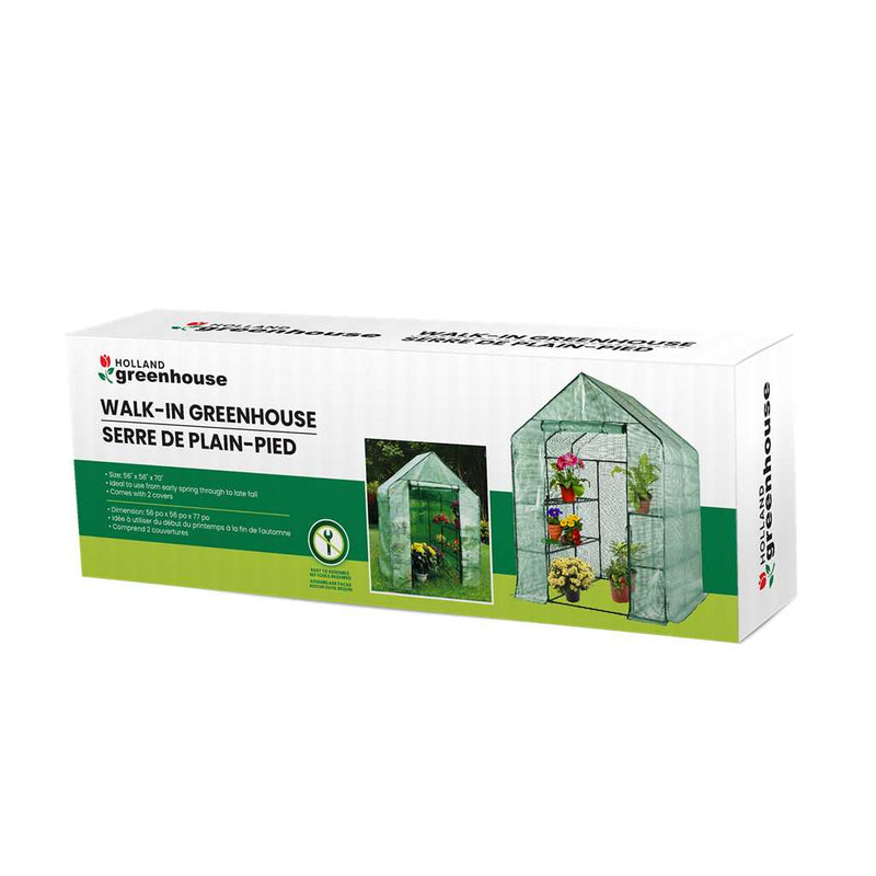 Holland Greenhouse All Season Greenhouse 56"X56"X77" - Indoor Farmer