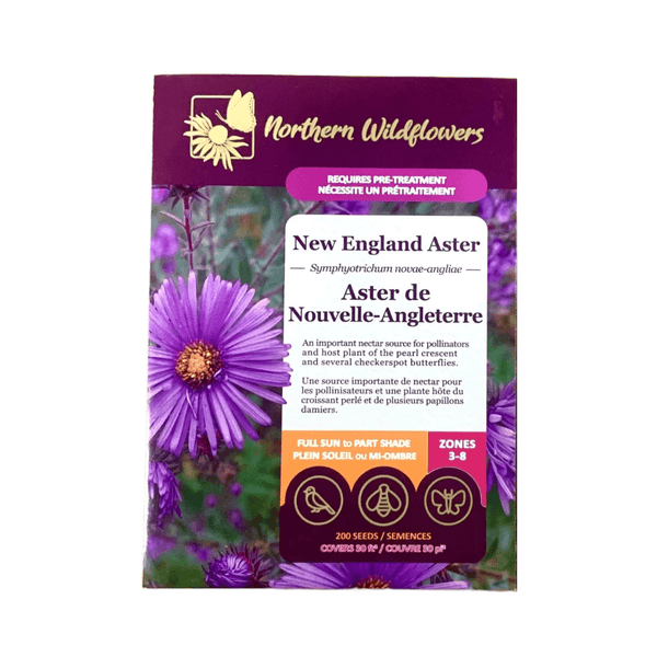 New England Aster Seeds Approx. 200+ seeds - Indoor Farmer