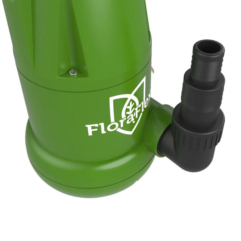 (OPEN BOX) FloraFlex Submersible Pump 3/4 HP - 4450GPH (Max 17.34 PSI) with Float Valve - Indoor Farmer