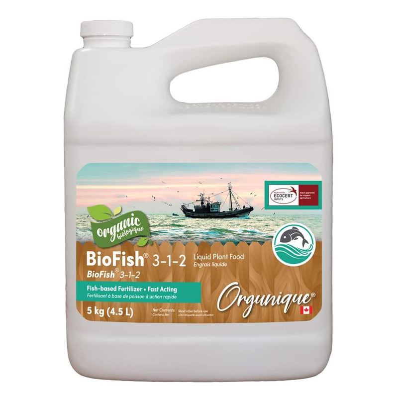 Orgunique Organic BioFish (3 - 1 - 2) 1 KG (890 ML) - Indoor Farmer