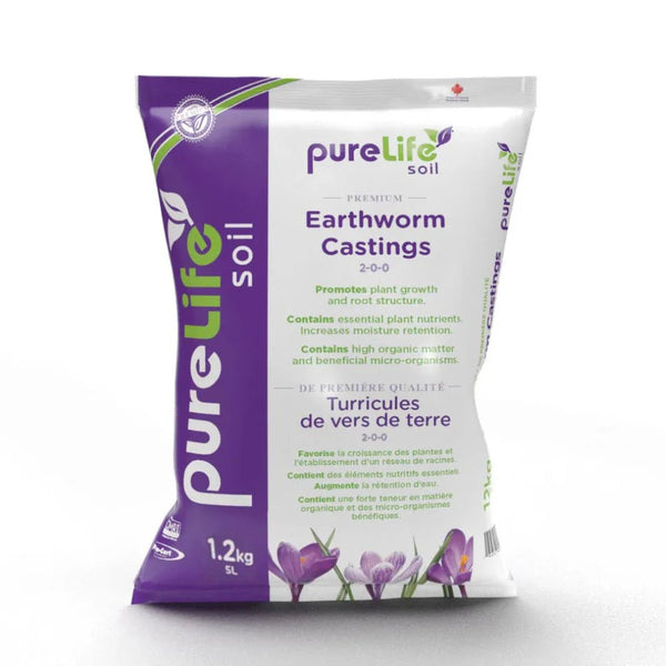 Pure Life Soil Organic Worm Castings 5L 5 L - Indoor Farmer
