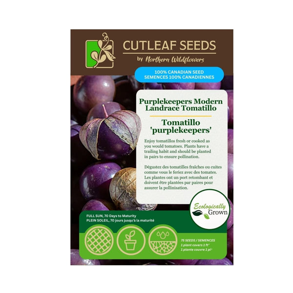 Purplekeepers Tomatillo Seeds Approx. 75 seeds - Indoor Farmer