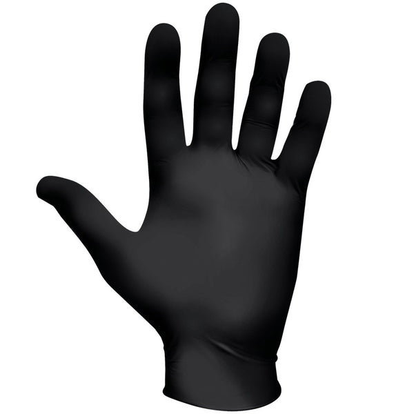 Showa Biodegradable Disposable Glove Black Medium (Box of 100) - Indoor Farmer