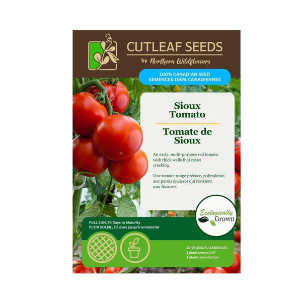 Sioux Tomato Seeds Approx. 20 - 25 seeds - Indoor Farmer