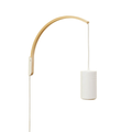 Soltech Luna Wooden Pendant Wall Mount Natural - Indoor Farmer