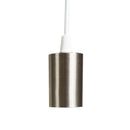 Soltech Solutions Modern Pendant &amp; Socket White Pendant / Nickel Socket - Indoor Farmer