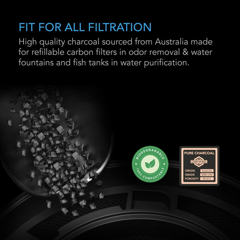 AC Infinity Australian Charcoal Activated Carbon Refill - 8LB - Indoor Farmer