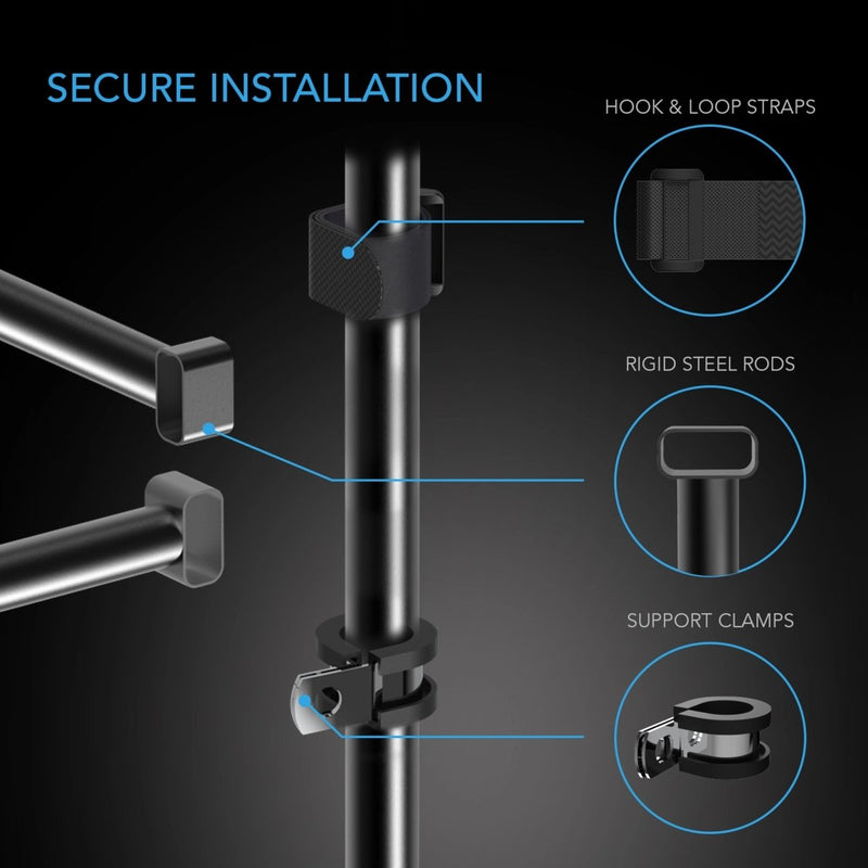 AC Infinity Grow Tent Mounting Bars 2'X4' - Indoor Farmer