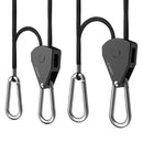 AC Infinity Heavy Duty Adjustable Rope Clip Hanger Pair - Indoor Farmer