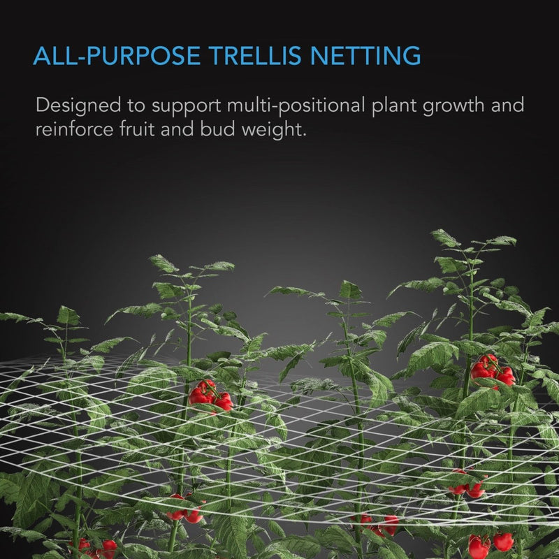 AC Infinity Polyester Plant Trellis Netting 5' x 30' - Indoor Farmer