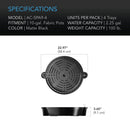 AC Infinity Self - Watering Fabric Pot Base XL 4 - Pack - Indoor Farmer