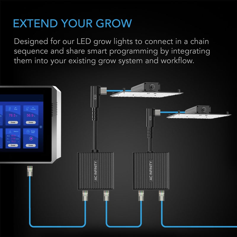 AC Infinity UIS Lighting Daisy - Chain Adapter Dongle - Indoor Farmer