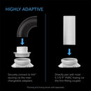 AC Infinity Window Duct Kit for 4/6 Inch Inline Fans - Indoor Farmer