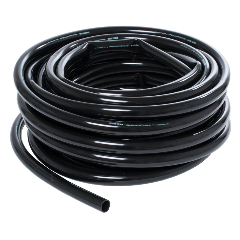 Active Aqua Black Vinyl Tubing 1" ID 100FT Roll - Indoor Farmer