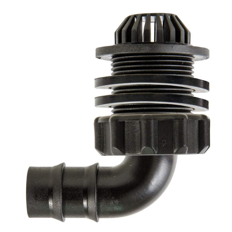 Active Aqua Grow Flow Drain Elbow 3/4" - 19MM - Indoor Farmer