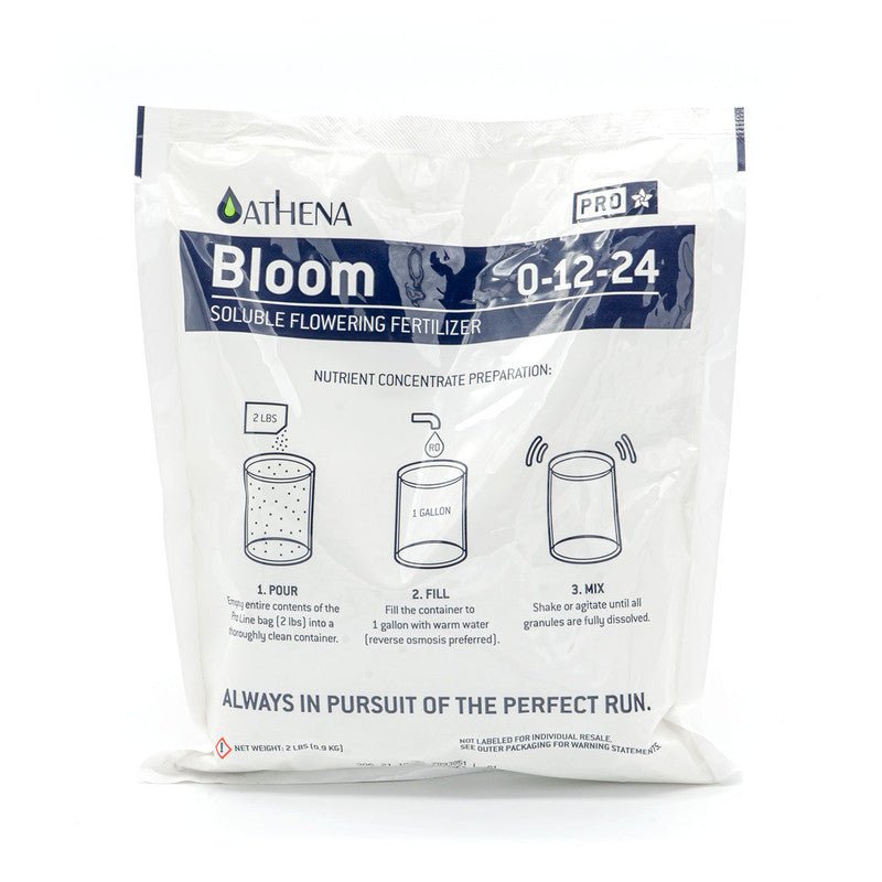 ATHENA PRO Bloom 0 - 12 - 24 4.5KG (10LB) - Indoor Farmer