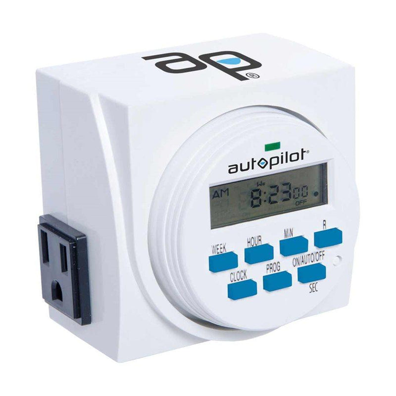 Autopilot Two-Outlet Digital Programmable Timer - Indoor Farmer