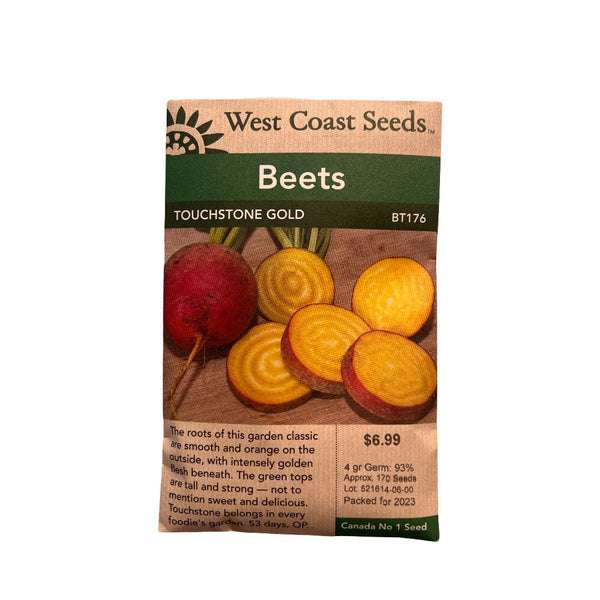 Beets - Touchstone Gold Seeds 4g (approx. 252 seeds) - Indoor Farmer